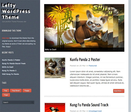 20 Awesome Free Wordpress Themes of 2011 3