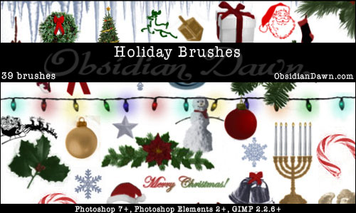 15 Beautiful and Useful Free Photoshop Brush Set 6