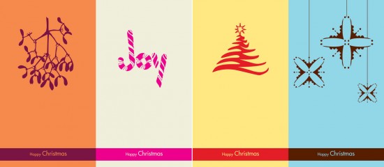15 Selected Christmas Postcard Design 5