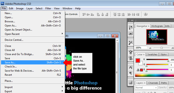 Great Tips of Using Photoshop to Dig up Amazing Web Graphics 4