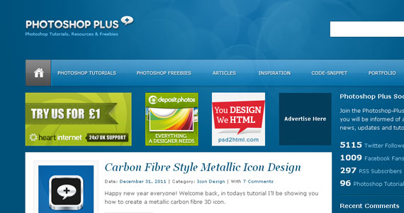 10 Photoshop Tutorial Blogs Worth Following 8