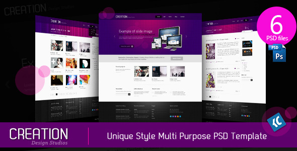 20 Delightful Premium PSD Web Templates 10