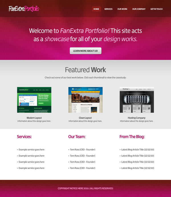 Latest Web Design Tutorials in Photoshop 11