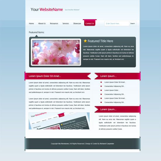 Latest Web Design Tutorials in Photoshop 5
