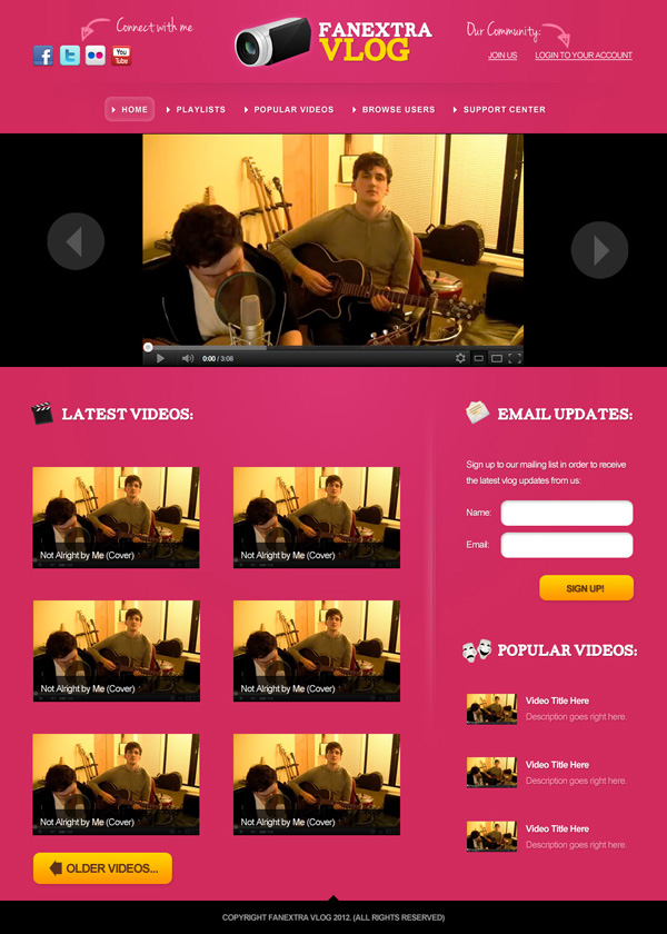 Latest Web Design Tutorials in Photoshop 8