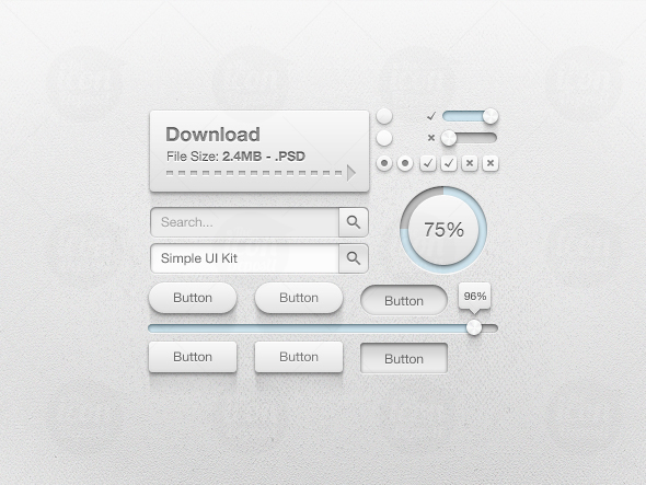 New Creative UI Kit Free Download 2