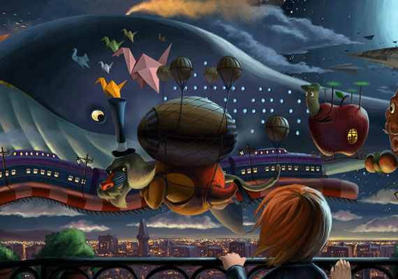 20 Beautifully Illustrated Cartoon Wallpaper 10