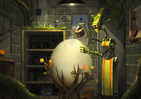 20 Beautifully Illustrated Cartoon Wallpaper 14
