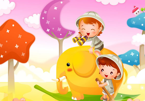 20 Beautifully Illustrated Cartoon Wallpaper 6