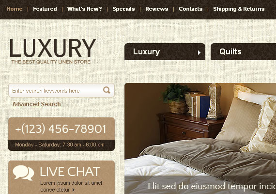 10 Free High-Quality E-Commerce Templates 9