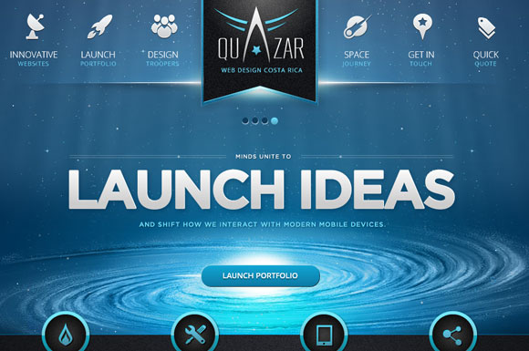 Web Design Inspiration: Excellent Background 10