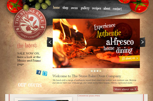 Web Design Inspiration: Excellent Background 4