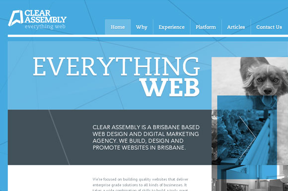 Web Design Inspiration: Excellent Background 5