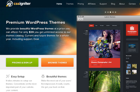 Web Design Inspiration: Excellent Background 7