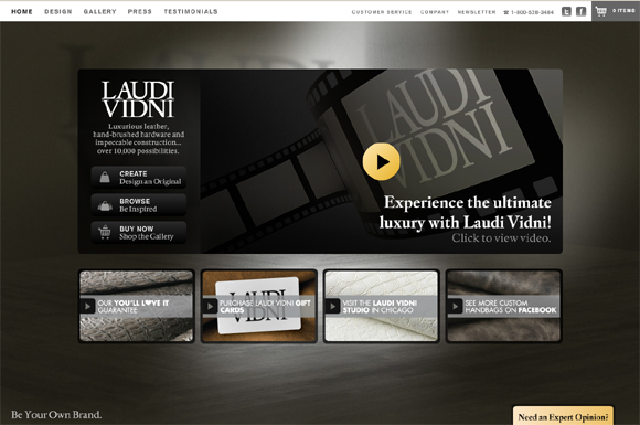20 eCommerce Sites Built with Flash 1