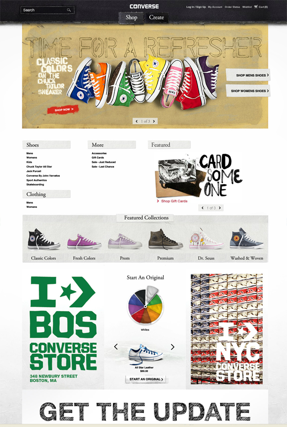 20 eCommerce Sites Built with Flash 2