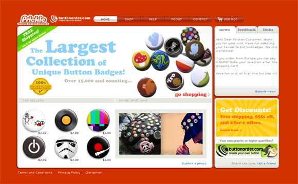20 eCommerce Sites Built with Flash 5