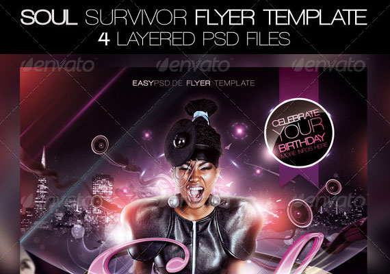 10 Exclusive Party Flyer Design for Designers Inspiration 5
