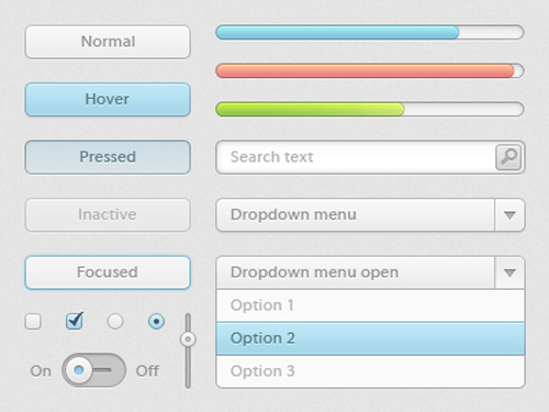 New Useful Free PSD GUI Kits 10
