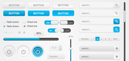 New Useful Free PSD GUI Kits 7