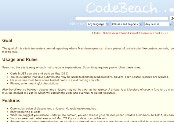 20 Excellent Code Snippet Resources 13