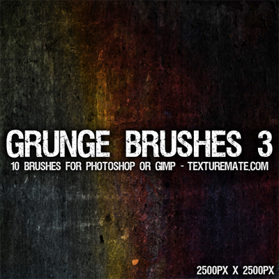 20 Free Photoshop Grunge Brushes 12