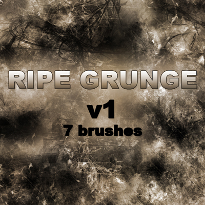 20 Free Photoshop Grunge Brushes 15
