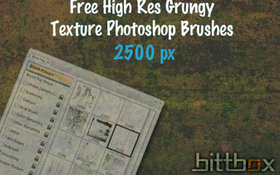 20 Free Photoshop Grunge Brushes 5