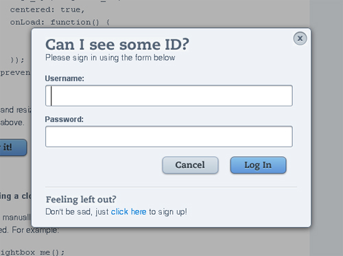 10 Useful jQuery Popup Plugins 8