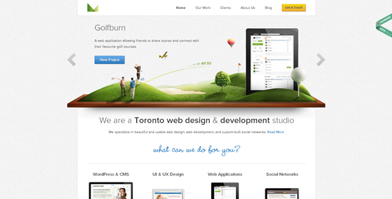 25 Stunning CSS3 Web Designs For Your Inspiration 8