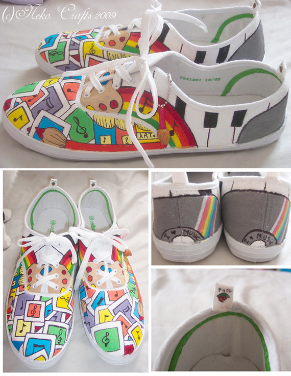 19 Awesome and Inspiring Custom Shoe Designs 7
