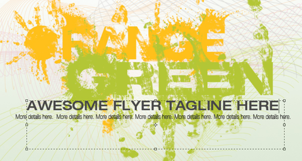 How To Design a Splattered Flyer Title 16 How To Design a Splattered Flyer Title 16