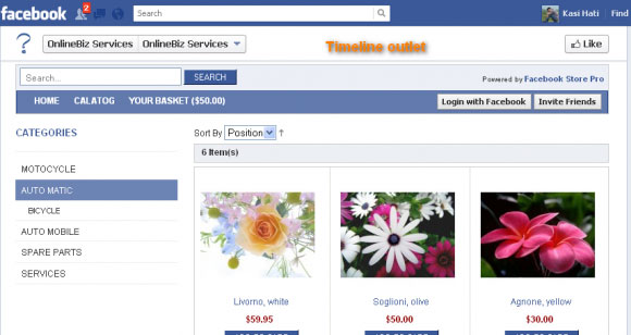 Top 5 Online Stores to Like on Facebook 3