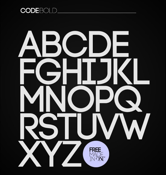 40+ Useful Fresh Free Fonts For Your Design 10