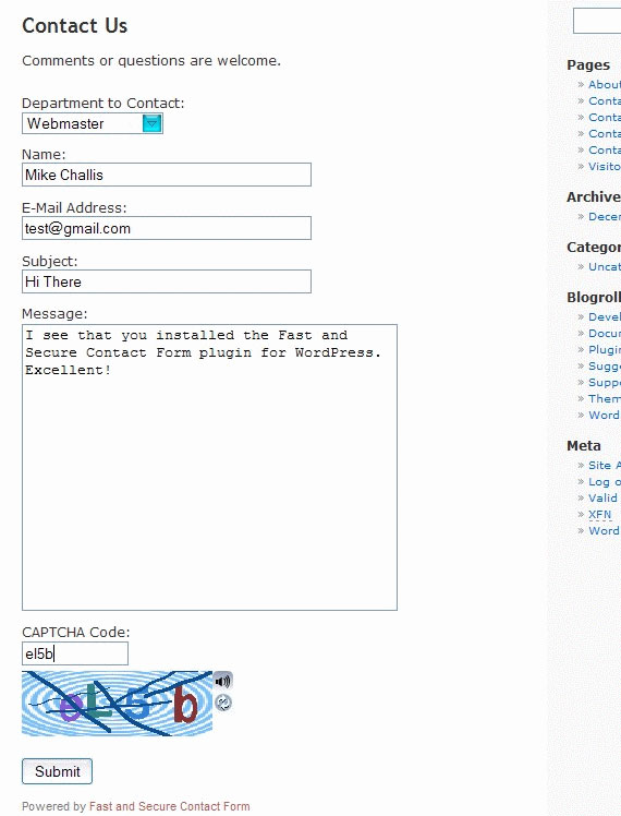 10 Free Contact Form Plugins for WordPress 6