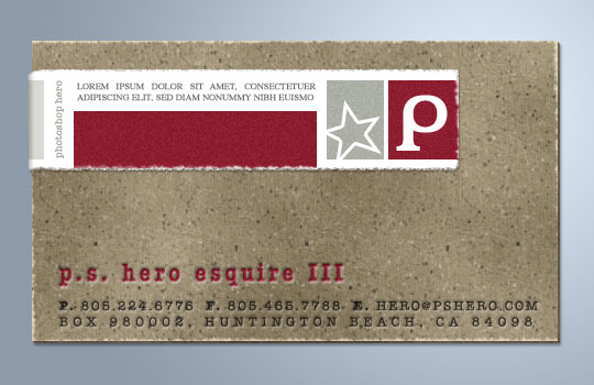 10 High Quality Business Card Tutorials with PSD Templates 3