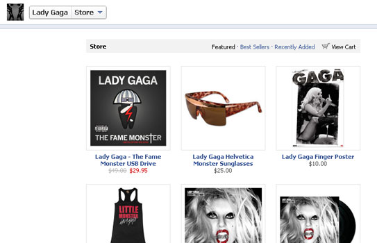Checkout these 5 Best Facebook Ecommerce Store of 2012 5 Checkout these 5 Best Facebook Ecommerce Store of 2012 5