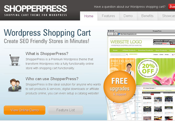 10 Free and Premium Shopping Cart Plugins for WordPress 3