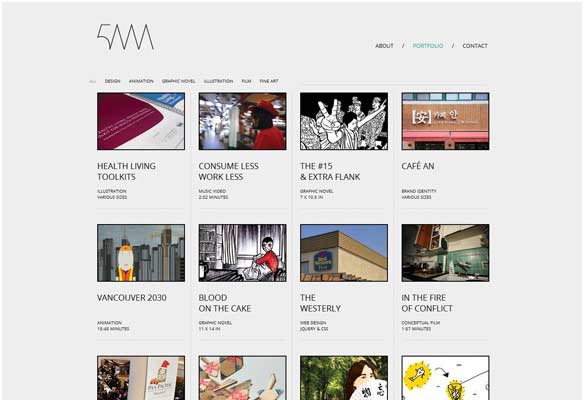 40 Impressive Grid based Web Designs for Inspiration 30