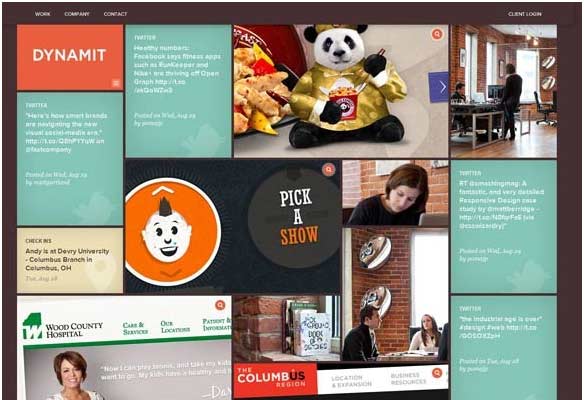 40 Impressive Grid based Web Designs for Inspiration 6