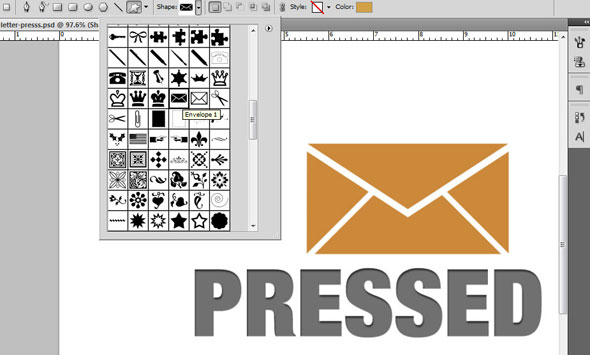 Creating a Letterpress Effect Using Text and Shapes 4 Creating a Letterpress Effect Using Text and Shapes 4