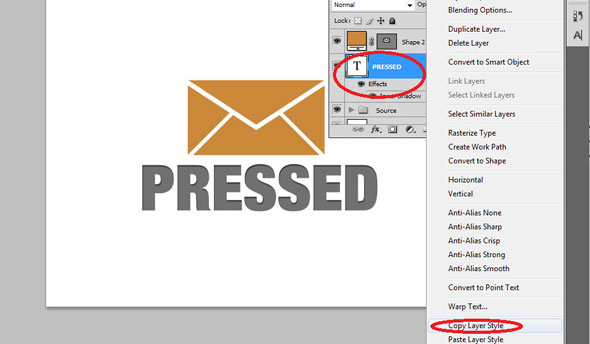 Creating a Letterpress Effect Using Text and Shapes 5 Creating a Letterpress Effect Using Text and Shapes 5