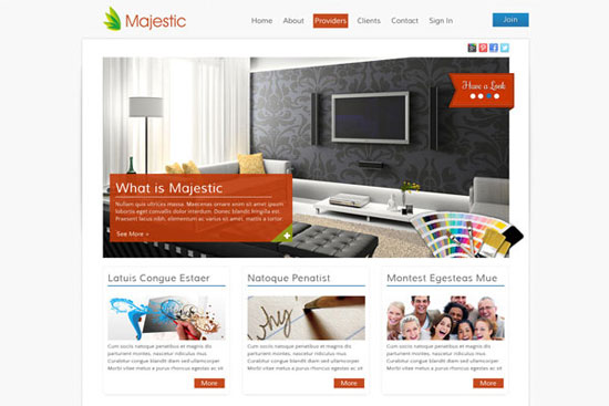 30 Fresh PSD Website Templates for Free Download 6