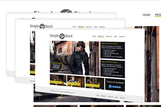 30 Fresh PSD Website Templates for Free Download 10