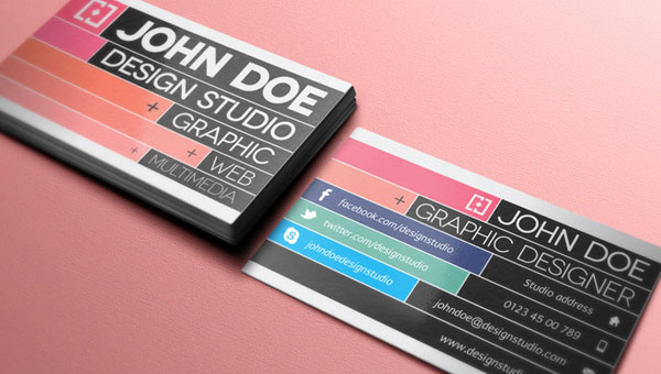 20 Free High Resolution Business Card Templates 1