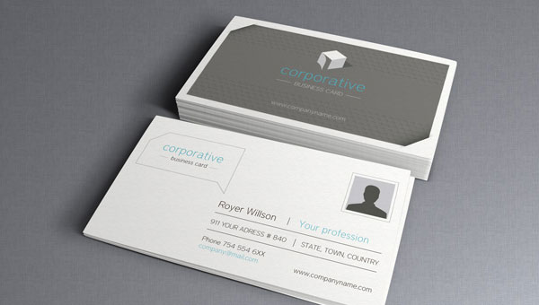 20 Free High Resolution Business Card Templates 4