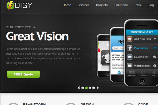15 Beautiful Portfolio Website for Free Download 11