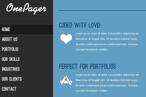 15 Beautiful Portfolio Website for Free Download 13