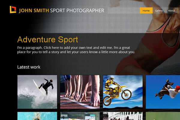 15 Beautiful Portfolio Website for Free Download 8