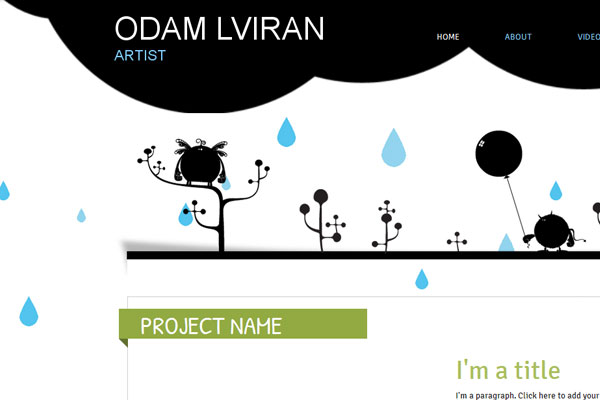 15 Beautiful Portfolio Website for Free Download 9